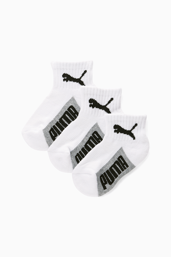 Men's Ankle Length Full Terry Cotton Sports Socks, Pack of 3